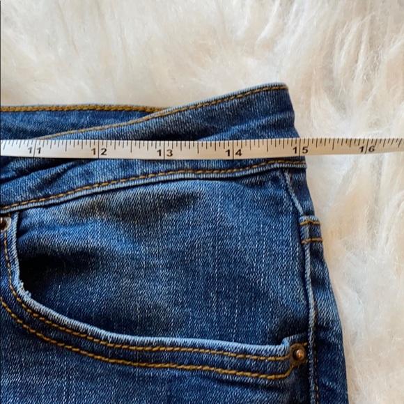 Ci Sono distressed cuff raw hem skinny jean - Picture 7 of 9